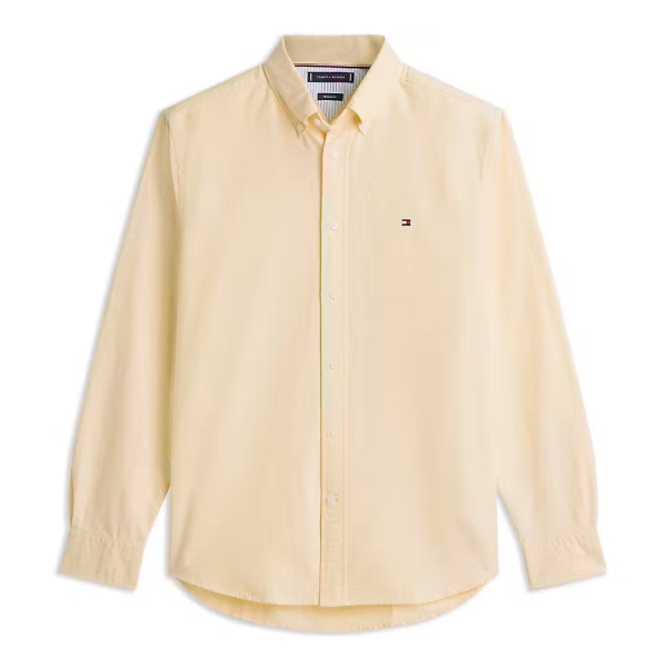 Tommy Hilfiger T-shirts Jaune - Chemise Oxford col boutonn - XL - Ref 81 €